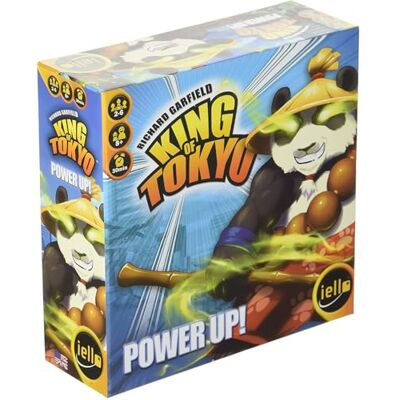 IELLO , King of Tokyo: Power Up Expansion , Board Game , Ages 8+ , 2 to 6 Players , 30 mins Minutes Playing Time IELLO , King of Tokyo: Power Up Expansion , Board Game , Ages 8+ , 2 to 6 Players , 30 mins Minutes Playing Time