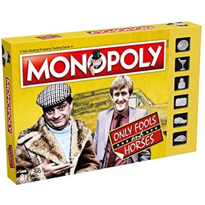 Winning Moves Only Fools and Horses Monopoly: Gioco da Tavolo per 2+ Giocatori, Età 8+ Winning Moves Only Fools and Horses Monopoly: Gioco da Tavolo per 2+ Giocatori, Età 8+