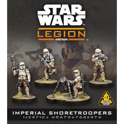 Asmodee Atomic Mass Games Star Wars Legion Imperial Shoretroopers Espansione Di Unità, 11 Miniature In Plastica, Supporto Mortaio DF90 2 Giocatori 90 Min Asmodee Atomic Mass Games Star Wars Legion Imperial Shoretroopers Espansione Di Unità, 11 Miniature In Plastica, Supporto Mortaio DF90 2 Giocatori 90 Min