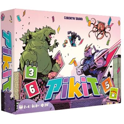 Asmodee Pikit - Edizione Italiana - Gioco da Tavolo Familiare Asmodee Pikit - Edizione Italiana - Gioco da Tavolo Familiare