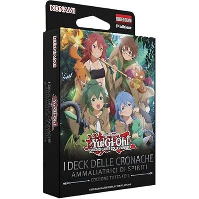 Yu-Gi-Oh! TCG I DECK DELLE CRONACHE: AMMALIATRICI DI SPIRITI ITA Yu-Gi-Oh! TCG I DECK DELLE CRONACHE: AMMALIATRICI DI SPIRITI ITA