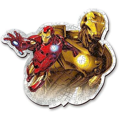 Trefl – Puzzle in Legno 3D: Marvel's Avengers, l’Audace Iron Man – 160 Pezzi, Wood Craft, Forme Irregolari, 10 Figurine, Moderno Puzzle Premium, per Adulti e Bambini dai 9 Anni di età Trefl – Puzzle in Legno 3D: Marvel's Avengers, l’Audace Iron Man – 160 Pezzi, Wood Craft, Forme Irregolari, 10 Figurine, Moderno Puzzle Premium, per Adulti e Bambini dai 9 Anni di età