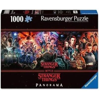Ravensburger Puzzle Stranger Things 1000 Pezzi – Puzzle Adulti +14 anni, 98 x 37.5 cm, Puzzle per Adulti Panorama, Collezione Stranger Things, Idee Regalo Ravensburger Puzzle Stranger Things 1000 Pezzi – Puzzle Adulti +14 anni, 98 x 37.5 cm, Puzzle per Adulti Panorama, Collezione Stranger Things, Idee Regalo
