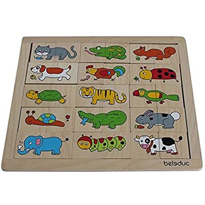 Beleduc Hape Trova & Mescola Animali Beleduc Hape Trova & Mescola Animali