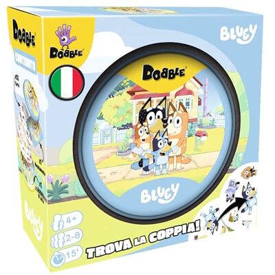 Asmodee – DOBBLE HARRY BLUEY – Gioco da Tavolo Rapido e Divertente per Famiglie, Bambini e Amici – Carte da Gioco da Viaggio – Idea Regalo – 2-8 Giocatori – 4+ Anni – Edizione in Italiano Asmodee – DOBBLE HARRY BLUEY – Gioco da Tavolo Rapido e Divertente per Famiglie, Bambini e Amici – Carte da Gioco da Viaggio – Idea Regalo – 2-8 Giocatori – 4+ Anni – Edizione in Italiano