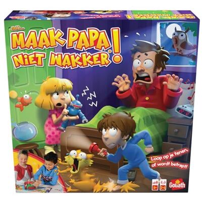 Goliath Sshh Non Sveglia Papà (Edizione olandese), Gioco d'azione per Bambini A partire dai 5 anni Goliath Sshh Non Sveglia Papà (Edizione olandese), Gioco d'azione per Bambini A partire dai 5 anni