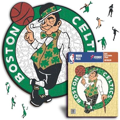 Puzzle in legno NBA Boston Celtics - 150 pezzi - Puzzle Puzzle in legno NBA Boston Celtics - 150 pezzi - Puzzle