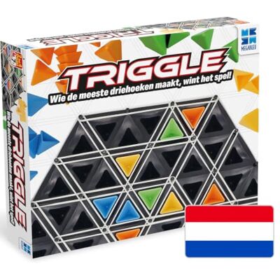 Megableu TRIGGLE Strategia e Logica Gioco da Tavolo Per Famiglia E Bambini 7 Anni + Forma Triangoli Da Punteggio Gioco di Società Tattico Da 2 A 4 Giocatori Versione Olandese Megableu TRIGGLE Strategia e Logica Gioco da Tavolo Per Famiglia E Bambini 7 Anni + Forma Triangoli Da Punteggio Gioco di Società Tattico Da 2 A 4 Giocatori Versione Olandese
