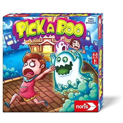 noris Pick-a-Boo L'emozionante gioco di reazione per bambini dai 5 anni in su, terrificante divertimento per 2-4 giocatori, giochi per bambini noris Pick-a-Boo L'emozionante gioco di reazione per bambini dai 5 anni in su, terrificante divertimento per 2-4 giocatori, giochi per bambini