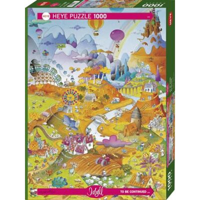 Heye di The Field Puzzle 1000 Teile Heye di The Field Puzzle 1000 Teile