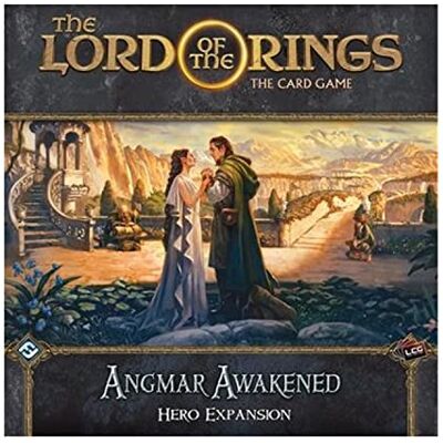 Asmodee Fantasy Flight Games Espansione Angmar Awakened Hero: Il Signore degli Anelli LCG Gioco di carte Età 14+ anni 1-4 giocatori Tempo di gioco: 30-120 minuti Asmodee Fantasy Flight Games Espansione Angmar Awakened Hero: Il Signore degli Anelli LCG Gioco di carte Età 14+ anni 1-4 giocatori Tempo di gioco: 30-120 minuti
