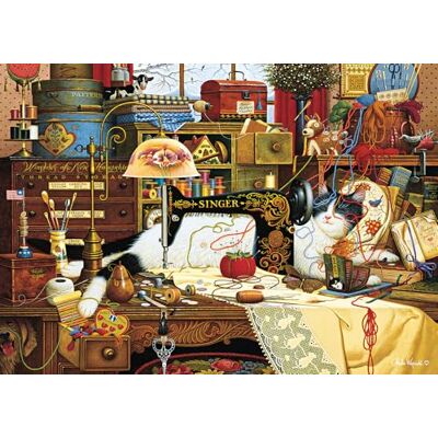 Schmidt 59993 Maggie il pasticcio, puzzle da 1000 pezzi Schmidt 59993 Maggie il pasticcio, puzzle da 1000 pezzi