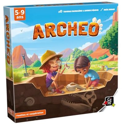 Gigamic Archaeo - Gioco di Fosse per Bambini - Scavo 3D - 5+ - 1-5 Giocatori Gigamic Archaeo - Gioco di Fosse per Bambini - Scavo 3D - 5+ - 1-5 Giocatori