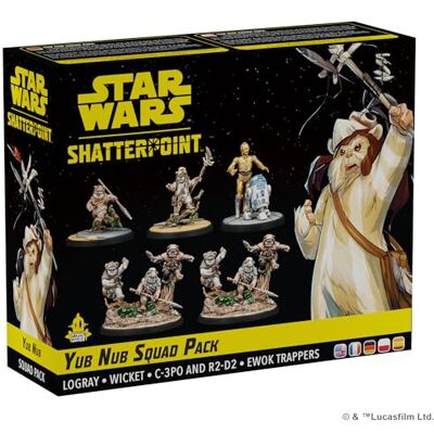 Asmodee Atomic Mass Games Jeu Star Wars Shatterpoint : Yub Nub (Escouade) Asmodee Atomic Mass Games Jeu Star Wars Shatterpoint : Yub Nub (Escouade)