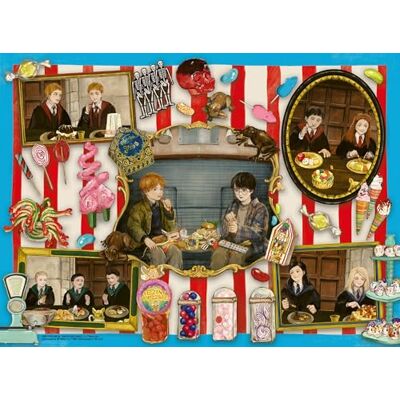 Ravensburger Puzzle per bambini Magic Sweets Puzzle di Harry Potter per bambini dagli 8 anni in su, con 200 pezzi in formato XXL Ravensburger Puzzle per bambini Magic Sweets Puzzle di Harry Potter per bambini dagli 8 anni in su, con 200 pezzi in formato XXL