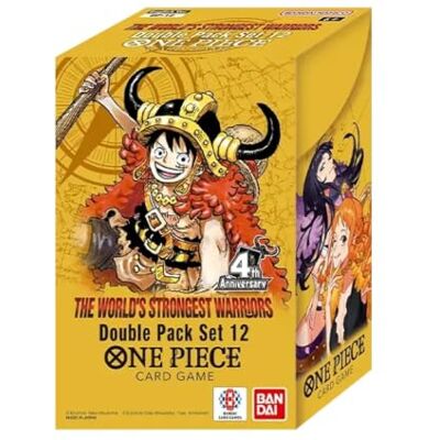 BANDAI One Piece TCG: The World's Strongest Warriors Set doppio Vol. 12 DP-12 (2 OP-17 confezioni) BANDAI One Piece TCG: The World's Strongest Warriors Set doppio Vol. 12 DP-12 (2 OP-17 confezioni)