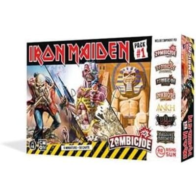 Asmodee Zombicide, 2a Ed Iron Maiden Pack 1, Espansione Giocco da Tavolo, Pack 1 Asmodee Zombicide, 2a Ed Iron Maiden Pack 1, Espansione Giocco da Tavolo, Pack 1