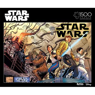 Buffalo Games Star Wars #1 Variant Cover Puzzle da 1500 pezzi per adulti Puzzle impegnativo perfetto per serate di gioco Dimensioni finite 38,50 x 26,50 Buffalo Games Star Wars #1 Variant Cover Puzzle da 1500 pezzi per adulti Puzzle impegnativo perfetto per serate di gioco Dimensioni finite 38,50 x 26,50