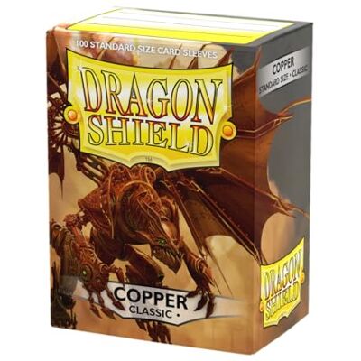 Dragon ART10016 Classic Standard Size Sleeves 100pk-Copper Dragon ART10016 Classic Standard Size Sleeves 100pk-Copper