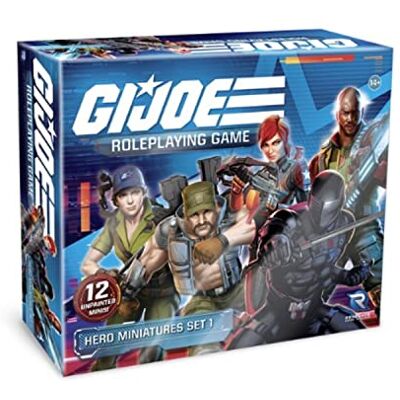 Renegade Game Studios Renegade G.I. JOE Roleplaying Game Hero Miniatures Set 1 Miniature Per Gioco Di Ruolo, 12 Figure Non Dipinte, Compatibili Con G.I. JOE RPG 1+ Giocatori Sessioni Flessibili Renegade Game Studios Renegade G.I. JOE Roleplaying Game Hero Miniatures Set 1 Miniature Per Gioco Di Ruolo, 12 Figure Non Dipinte, Compatibili Con G.I. JOE RPG 1+ Giocatori Sessioni Flessibili