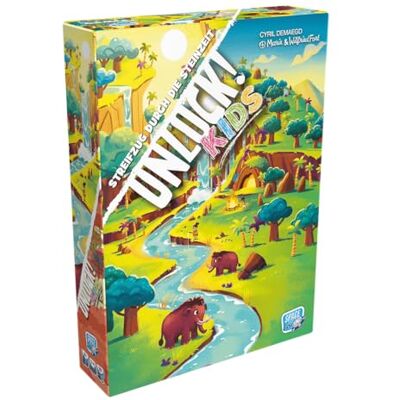 Asmodee , Unlock! Kids – Ingressione attraverso l'età della pietra, gioco da ragazzi, gioco puzzle, 1-4 giocatori, dai 6+ anni, 20 minuti, tedesco Asmodee , Unlock! Kids – Ingressione attraverso l'età della pietra, gioco da ragazzi, gioco puzzle, 1-4 giocatori, dai 6+ anni, 20 minuti, tedesco