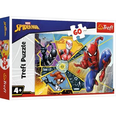Trefl Puzzle Disney Marvel Spiderman 60 Pezzi Nella Ragnatela Per Bambini Dai 4 Anni Trefl Puzzle Disney Marvel Spiderman 60 Pezzi Nella Ragnatela Per Bambini Dai 4 Anni