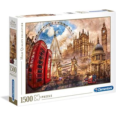 Clementoni Collection Puzzle, No Color, 1500 Pezzi Clementoni Collection Puzzle, No Color, 1500 Pezzi