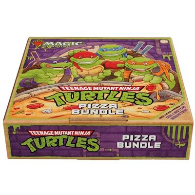 Magic: The Gathering Bundle pizza di Teenage Mutant Ninja Turtles (Versione Inglese) Magic: The Gathering Bundle pizza di Teenage Mutant Ninja Turtles (Versione Inglese)