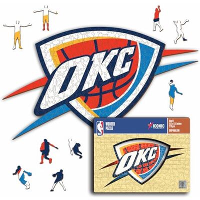 ICONIC Puzzles - Logo Oklahoma City Thunder - 500 Pezzi ICONIC Puzzles - Logo Oklahoma City Thunder - 500 Pezzi