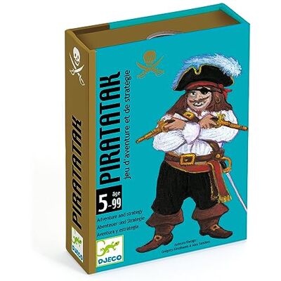 Djeco Pirataka, Gioco di carte, multicolore (36) (lingua italiana non garantita) Djeco Pirataka, Gioco di carte, multicolore (36) (lingua italiana non garantita)