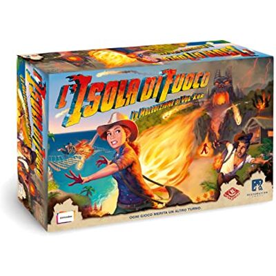 Asmodee L'Isola Di Fuoco: La Maledizione Di Vul-Kar Gioco Da Tavolo, 2-4 Giocatori, 7+ Anni, Edizione In Italiano Asmodee L'Isola Di Fuoco: La Maledizione Di Vul-Kar Gioco Da Tavolo, 2-4 Giocatori, 7+ Anni, Edizione In Italiano