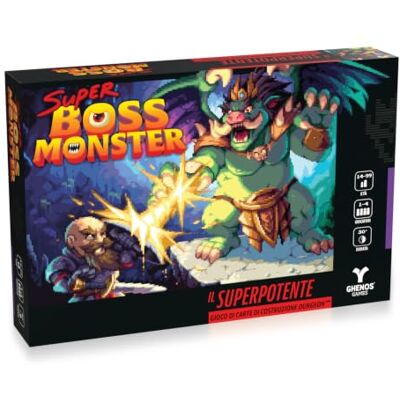Ghenos Games Super Boss Monster Gioco da Tavolo Edizione Italiana Ghenos Games Super Boss Monster Gioco da Tavolo Edizione Italiana