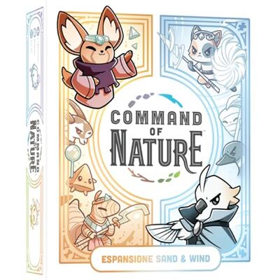 Asmodee Command of Nature: Sand & Wind, Espansione, Gioco da Tavolo, Carte da Gioco, 2-4 Giocatori, 10+ Anni, 60 min, Edizione in Italiano Asmodee Command of Nature: Sand & Wind, Espansione, Gioco da Tavolo, Carte da Gioco, 2-4 Giocatori, 10+ Anni, 60 min, Edizione in Italiano