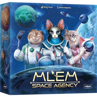 Asmodee Rebel MLEM Space Agency Giochi da tavolo Giochi di strategia Gioco per adulti e bambini a partire dagli 8 anni 2-5 giocatori Versione Francese Asmodee Rebel MLEM Space Agency Giochi da tavolo Giochi di strategia Gioco per adulti e bambini a partire dagli 8 anni 2-5 giocatori Versione Francese