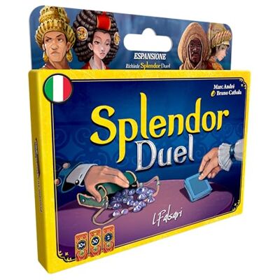 Asmodee – SPLENDOR DUEL: I FALSARI – ESPANSIONE – Stravolgi le Regole Tramite i Gettoni Vetro e le Carte Falsario – Gioco da Tavolo Strategico – 2 Giocatori – 10+ Anni – Edizione in Italiano Asmodee – SPLENDOR DUEL: I FALSARI – ESPANSIONE – Stravolgi le Regole Tramite i Gettoni Vetro e le Carte Falsario – Gioco da Tavolo Strategico – 2 Giocatori – 10+ Anni – Edizione in Italiano