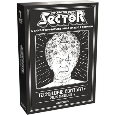 Ghenos Games Escape The Dark Sector Tecnologie Contorte (Pack Missione 1) Gioco Cooperativo 14-99 Anni 1-4 Giocatori 45min Edizione Italiana (Espansione) Ghenos Games Escape The Dark Sector Tecnologie Contorte (Pack Missione 1) Gioco Cooperativo 14-99 Anni 1-4 Giocatori 45min Edizione Italiana (Espansione)