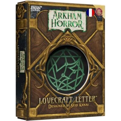 Asmodee Horror A Arkham Lovecraft Letter Gioco di carte basato su Love Letter Gioco di strategia e deduzione per adulti a partire dai 14 anni da 2 a 6 giocatori da 30 a 45 m in francese Asmodee Horror A Arkham Lovecraft Letter Gioco di carte basato su Love Letter Gioco di strategia e deduzione per adulti a partire dai 14 anni da 2 a 6 giocatori da 30 a 45 m in francese
