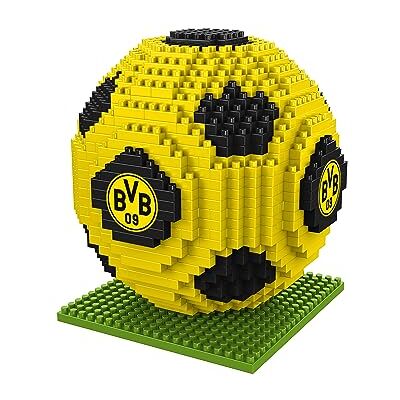 FOCO Prodotto con licenza ufficiale Borussia Dortmund BRXLZ mattoncini calcio 3D Bau-Set 12+ yo FOCO Prodotto con licenza ufficiale Borussia Dortmund BRXLZ mattoncini calcio 3D Bau-Set 12+ yo