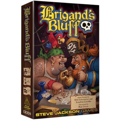 Jackson Brigand's Bluff Gioco Di Dadi, Bluff Pirata E Deduzione 4-6 Giocatori 30 Minuti Jackson Brigand's Bluff Gioco Di Dadi, Bluff Pirata E Deduzione 4-6 Giocatori 30 Minuti