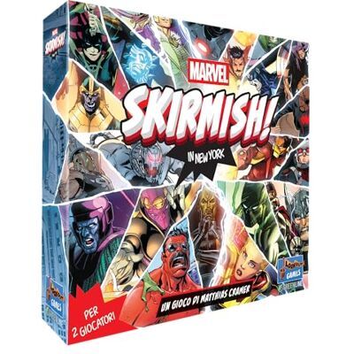 Asmodee Marvel Skirmish in New York; Gioco da Tavolo per 2 Giocatori, Età 10+ Anni, Tempo di Gioco Stimato 30 min. Edizione in Italiano Asmodee Marvel Skirmish in New York; Gioco da Tavolo per 2 Giocatori, Età 10+ Anni, Tempo di Gioco Stimato 30 min. Edizione in Italiano