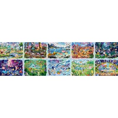 Ravensburger Puzzle Pokémon 40000 Pezzi, Puzzle Adulti Maxi puzzle Pokémon da 40000 pezzi con scene iconiche da ricomporre, una grande sfida per adulti e veri fan Pokémon. Ravensburger Puzzle Pokémon 40000 Pezzi, Puzzle Adulti Maxi puzzle Pokémon da 40000 pezzi con scene iconiche da ricomporre, una grande sfida per adulti e veri fan Pokémon.