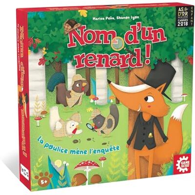 Game Factory Nom d'un Renard la poulice mène l'enquête Jeu coopératif Enfant et Famille Game Factory Nom d'un Renard la poulice mène l'enquête Jeu coopératif Enfant et Famille