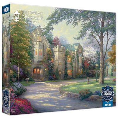 Buffalo Games Ceaco Sapphire Select Thomas Kinkade Beyond Summer Gate Puzzle da 1000 pezzi impegnativo e divertente Tavola puzzle con retro blu Scatola regalo Poster a grandezza naturale incluso Buffalo Games Ceaco Sapphire Select Thomas Kinkade Beyond Summer Gate Puzzle da 1000 pezzi impegnativo e divertente Tavola puzzle con retro blu Scatola regalo Poster a grandezza naturale incluso