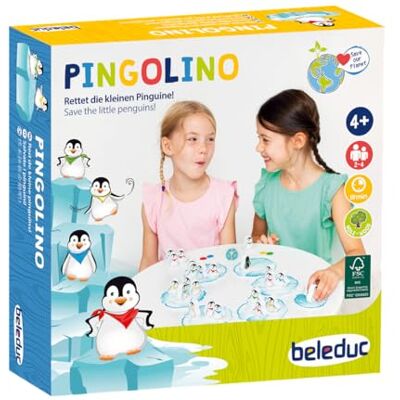 Beleduc PINGOLINO, gioco da ragazzi, dai 4 anni in su Beleduc PINGOLINO, gioco da ragazzi, dai 4 anni in su