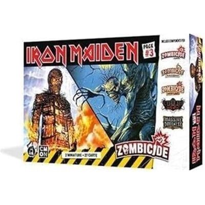Asmodee Zombicide, 2a Ed Iron Maiden Pack 3, Espansione Giocco da Tavolo, Pack 3 Asmodee Zombicide, 2a Ed Iron Maiden Pack 3, Espansione Giocco da Tavolo, Pack 3