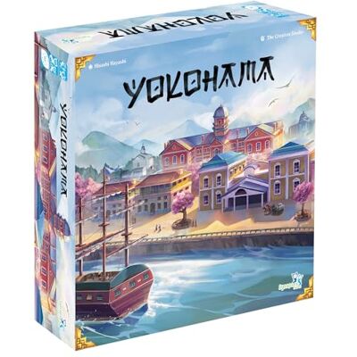 Asmodee Synapses Games Yokohama Giochi da tavolo, giochi da tavolo, gioco di strategia e collocamento a partire da 14 anni, 2 a 4 giocatori, versione francese Asmodee Synapses Games Yokohama Giochi da tavolo, giochi da tavolo, gioco di strategia e collocamento a partire da 14 anni, 2 a 4 giocatori, versione francese