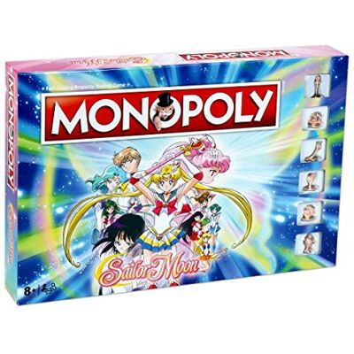 Winning Moves Sailor Moon Board Game Monopoly *English Version* Giochi Tavolo Winning Moves Sailor Moon Board Game Monopoly *English Version* Giochi Tavolo