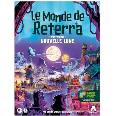 Avalon Hill Le Monde de Reterra Extension New Moon (Gioco Le Monde de Reterra richiesto per giocare) Versione italiana Avalon Hill Le Monde de Reterra Extension New Moon (Gioco Le Monde de Reterra richiesto per giocare) Versione italiana