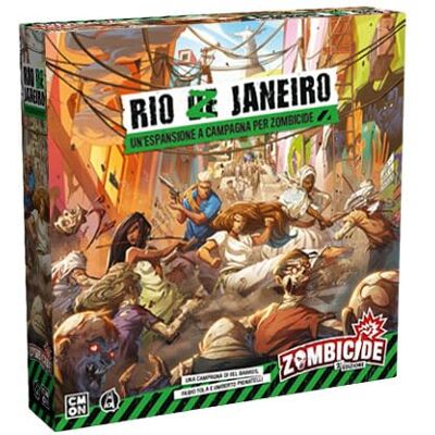 Cmon Zombicide 2a Ed. Rio Z Janeiro - Espansione Gioco Da Tavolo Cmon Zombicide 2a Ed. Rio Z Janeiro - Espansione Gioco Da Tavolo