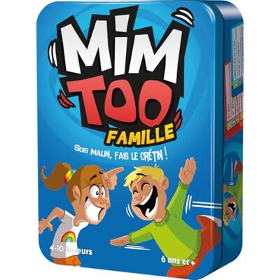Asmodee Cocktail Games Mimtoo: Famiglia (Editon 2022) Gioco da tavolo Gioco d'atmosfera dai 6 anni 4 a 10 giocatori 20 Min Asmodee Cocktail Games Mimtoo: Famiglia (Editon 2022) Gioco da tavolo Gioco d'atmosfera dai 6 anni 4 a 10 giocatori 20 Min